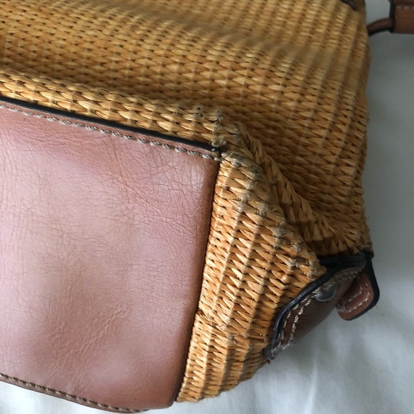 Fossil Bags Vintage Fossil Rattan Bag Poshmark